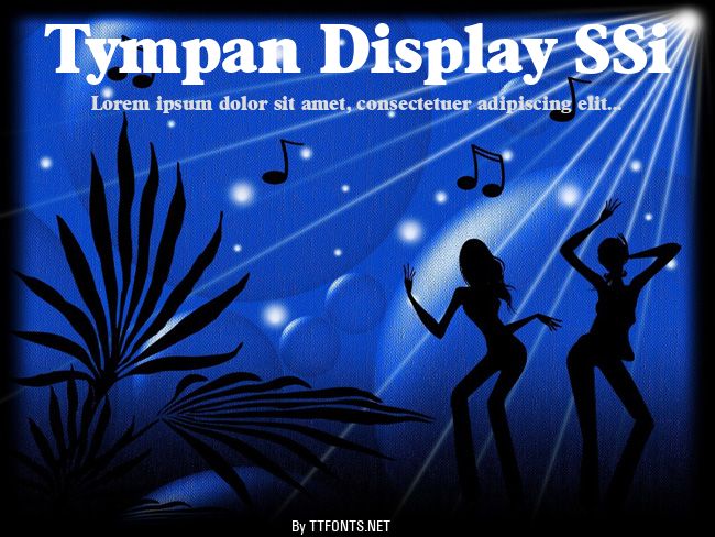 Tympan Display SSi example